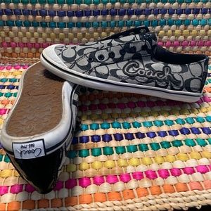 Coach sneakers.  EUC. Size 9B.